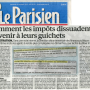 Article du Parisien (23/10/15)